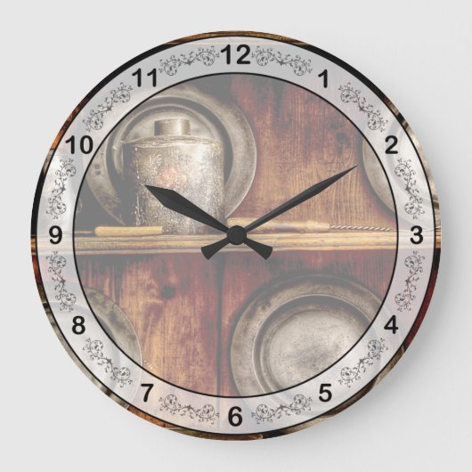 Chef - Gereedschap - In de Kast Grote Klok (Voorkant)