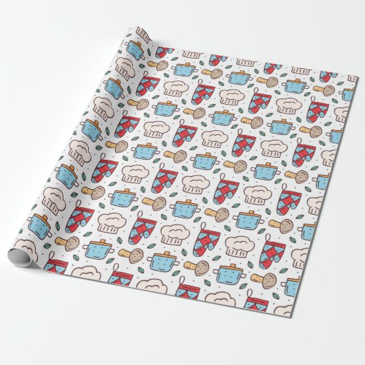 Chef Gift | In The World Is Another Chef Cadeaupapier (Uitgerold)