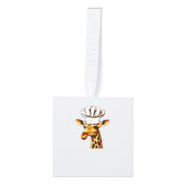 Chef Giraffe - Schattigee Giraffe in een Chef's Pe Decoratie (Voorkant)