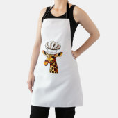 Chef Giraffe - Schattigee Giraffe in een Chef's Pe Schort (Insitu)