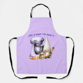 Chef Gnome Life is wat je het bakt Schort (Voorkant)