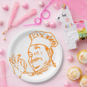 Chef goedgekeurd papieren bordje (Feest)