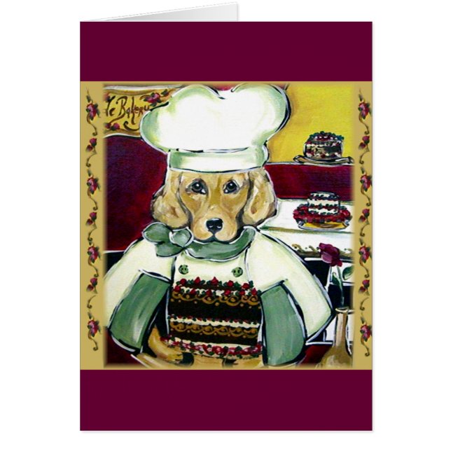 Chef Golden Retriever (Voorkant)