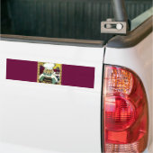 Chef Golden Retriever Bumpersticker (Op Truck)