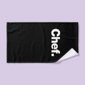 Chef | Grappig citaat over het koken Gift Handdoek (Handdoek)