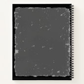 Chef grijs recept boek mannen (Achterkant)