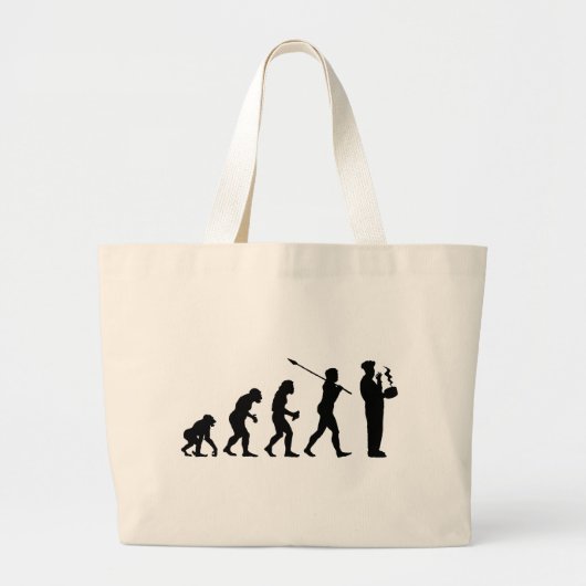 Chef Grote Tote Bag (Voorkant)