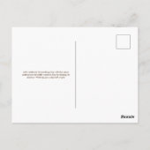 Chef Groundhog Briefkaart (Achterkant)