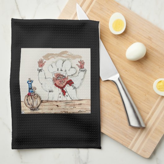 Chef Guiseppe Theedoek (Quarter Fold)