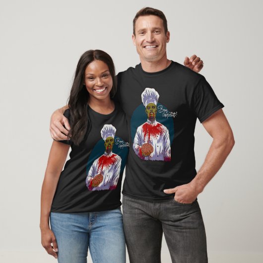 CHEF Halloween  ZOMBIE CHEF T-shirt (Unisex)