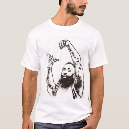 Chef Harden kookt graag T-shirt (Voorkant)