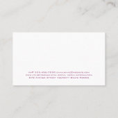 Chef Hat | Gold Splatter | leisteen Visitekaartje (Achterkant)