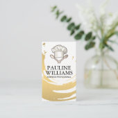 Chef Hat | Keukengereedschap Visitekaartje (Staand voorkant)