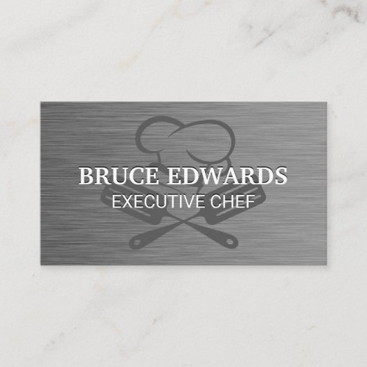 Chef Hat | Spatels | culinair Visitekaartje (Voorkant)