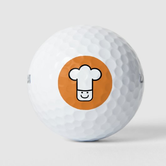 Chef Head Golfballen (Voorkant)