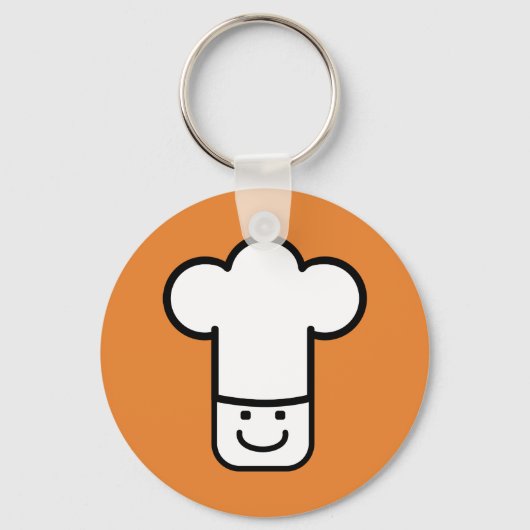 Chef Head Sleutelhanger (Voorkant)