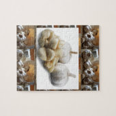 Chef Healthy Eating Cuisine Art Knoflook Seasoning Legpuzzel (Horizontaal)