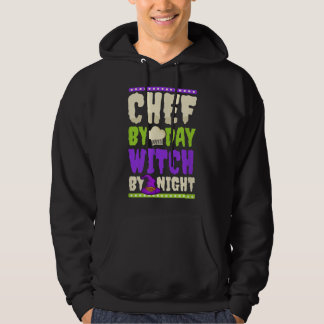 Chef-heks van nacht Design Halloween Chef Hoodie