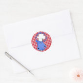 Chef Hippo- Hippolicious Ronde Sticker (Envelop)