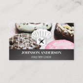 Chef Hoed Deegroller en Garde | Donuts Klantenkaartje (Voorkant)