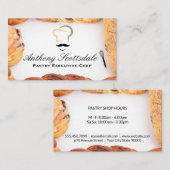 Chef Hoed Icoon | Gebak Visitekaartje (Voorkant / Achterkant)