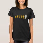 Chef Human Evolution Cook Baker T-shirt (Voorkant)