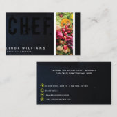 Chef I Catering Modern Professional Visitekaartje (Voorkant / Achterkant)