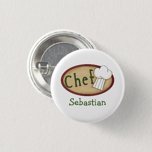 Chef-ID V2 Ronde Button 3,2 Cm (Voorkant /achterkant)