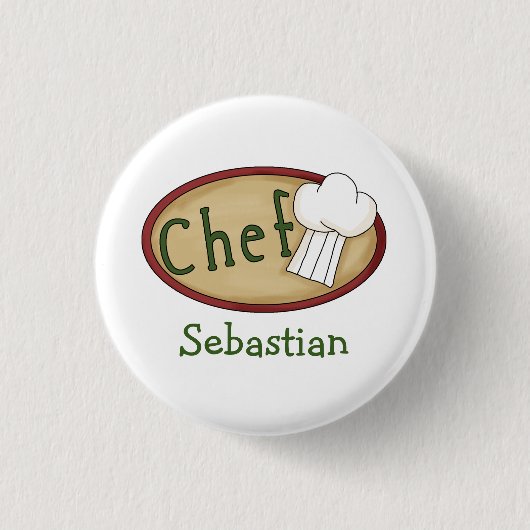 Chef-ID V2 Ronde Button 3,2 Cm (Voorkant)