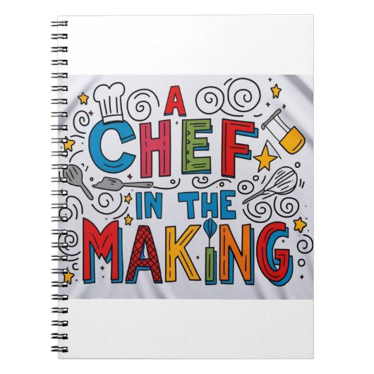 Chef in de maak notitieboek (Voorkant)