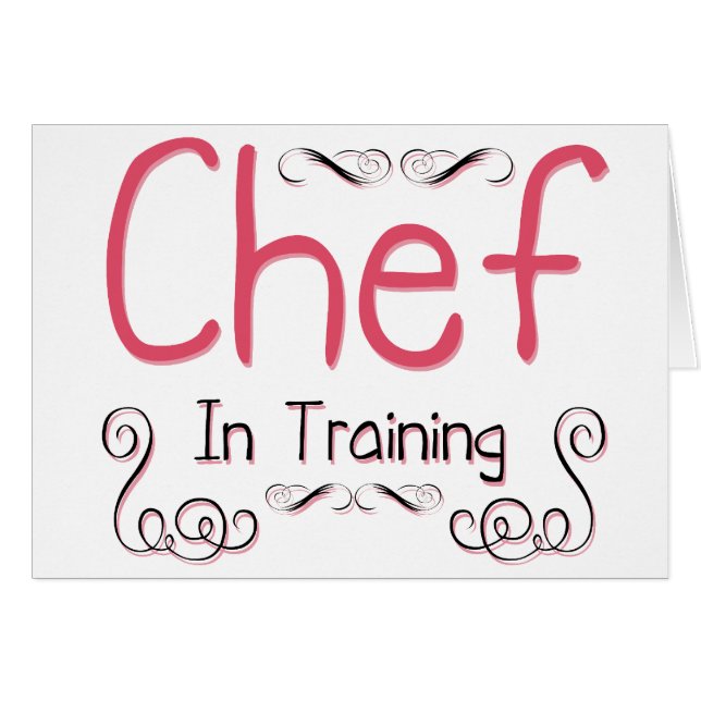 Chef in opleiding (Voorkant Horizontaal)