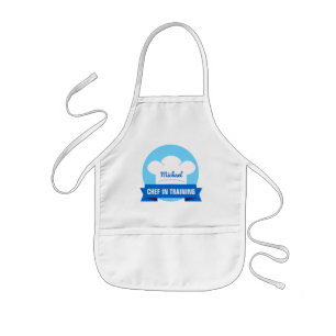 Chef in opleiding Blue Apron Kinder Schort