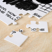 Chef in Restaurant niet op Cartoon Legpuzzel (Zijkant)