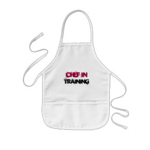 CHEF IN TRAINING babybib Kinder Schort