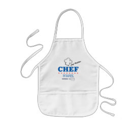 Chef in Training Blue Kinder Schort