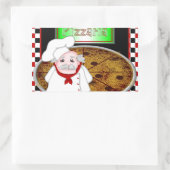 Chef Italiano Rechthoekige Sticker (Tas)