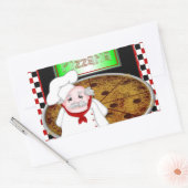 Chef Italiano Rechthoekige Sticker (Envelop)