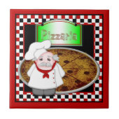 Chef Italiano Tegeltje (Voorkant)