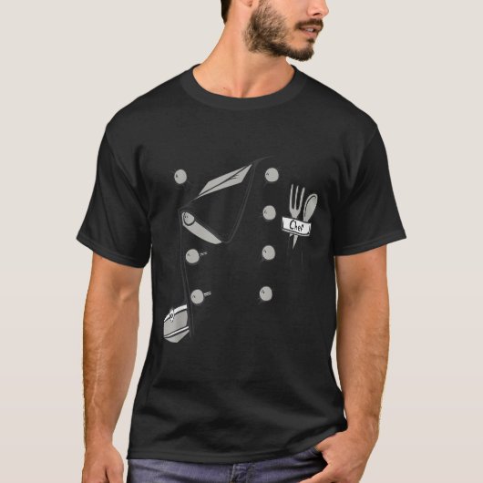Chef Jacket Chef Costume Cook Cooking Funny Chef G T-shirt (Voorkant)