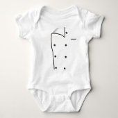 Chef Jacket Romper (Voorkant)