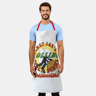 Chef Jay's Rolling Pizza Stone Apron Schort
