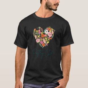 Chef Job Pride Beste Banketbakker Moederdag Flora T-shirt