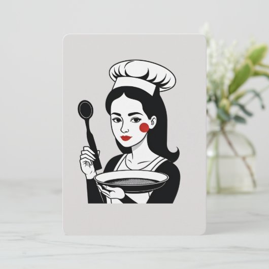 Chef Kaart (Staand voorkant)