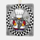 Chef-kabouter Keramisch Ornament (Links)