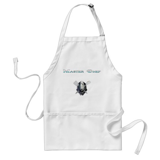 Chef-kapitein (Halo Apron) Standaard Schort (Voorkant)