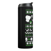 Chef-kersttShirt Thermosbeker (Gedraaid links)
