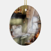 Chef - Keuken - Momma's Keuken Keramisch Ornament (Rechts)