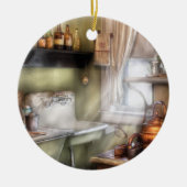 Chef - Keuken - Momma's Keuken Keramisch Ornament (Voorkant)