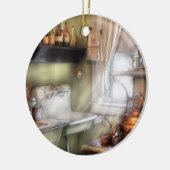 Chef - Keuken - Momma's Keuken Keramisch Ornament (Links)