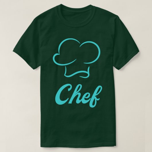 Chef Keuken Pet Koken T-shirt (Design voorkant)